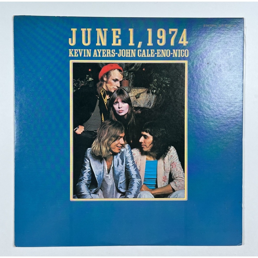 June 1 1974 Kevin Ayers John Cale Eno Nico Vinyl LP Island ILS-80074 Japan Press